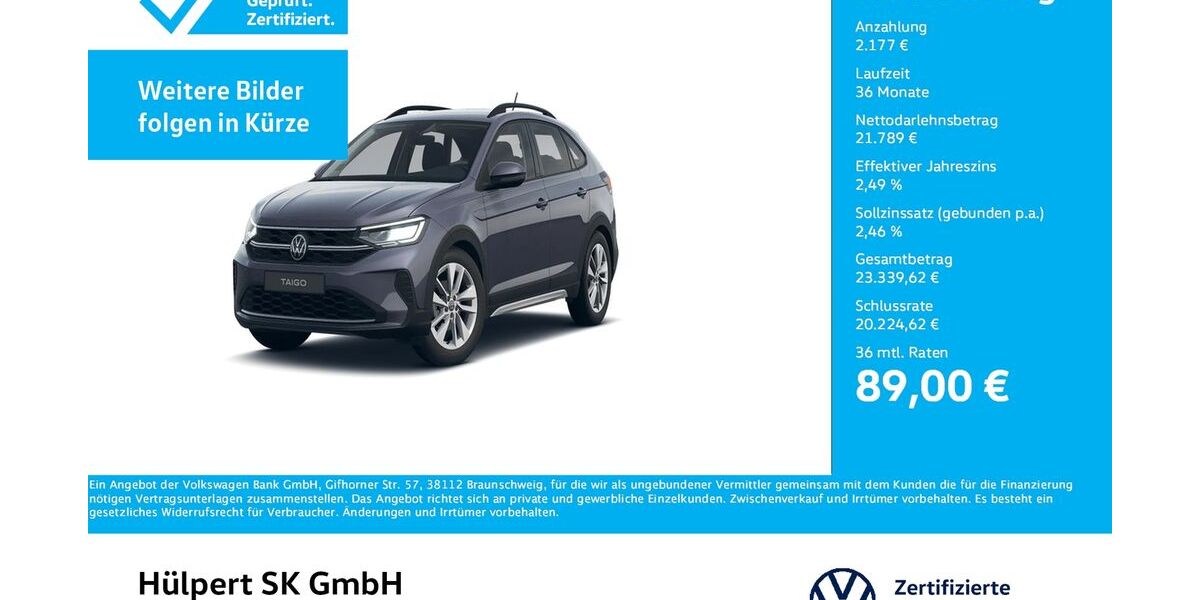 VW Taigo 3.817 km 24.377 &euro; Bergkamen 59192