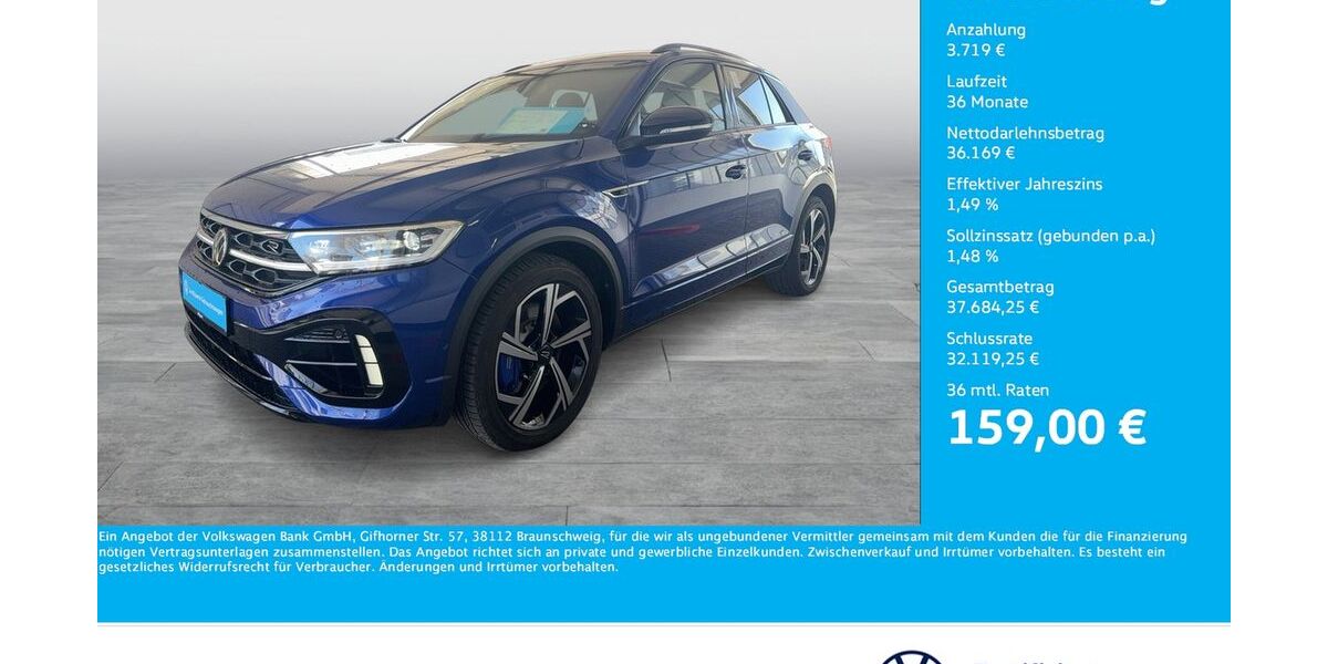 VW T-Roc 6.891 km 38.688 &euro; Dortmund 44141