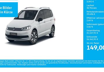 VW Touran 17.006 km 32.588 &euro; Bergkamen 59192