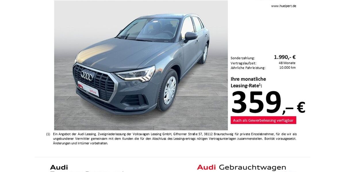 Audi Q3 14.911 km 34.888 &euro; Dortmund 44143