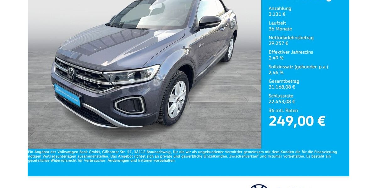 VW T-Roc 9.487 km 32.311 &euro; Dortmund 44141