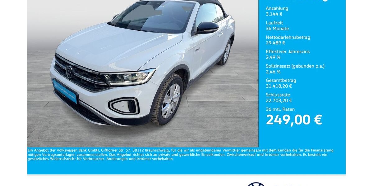 VW T-Roc 8.695 km 32.311 &euro; Dortmund 44141