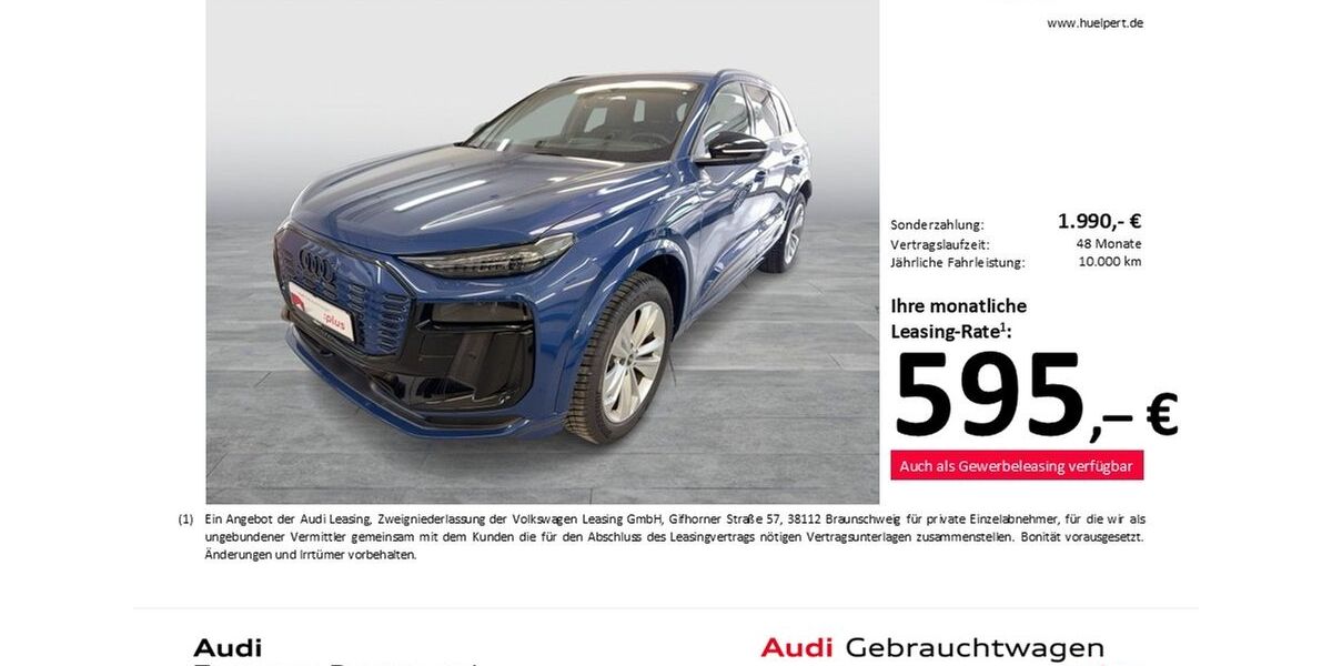 Audi Q6 e-tron 2.451 km 72.423 &euro; Dortmund 44143