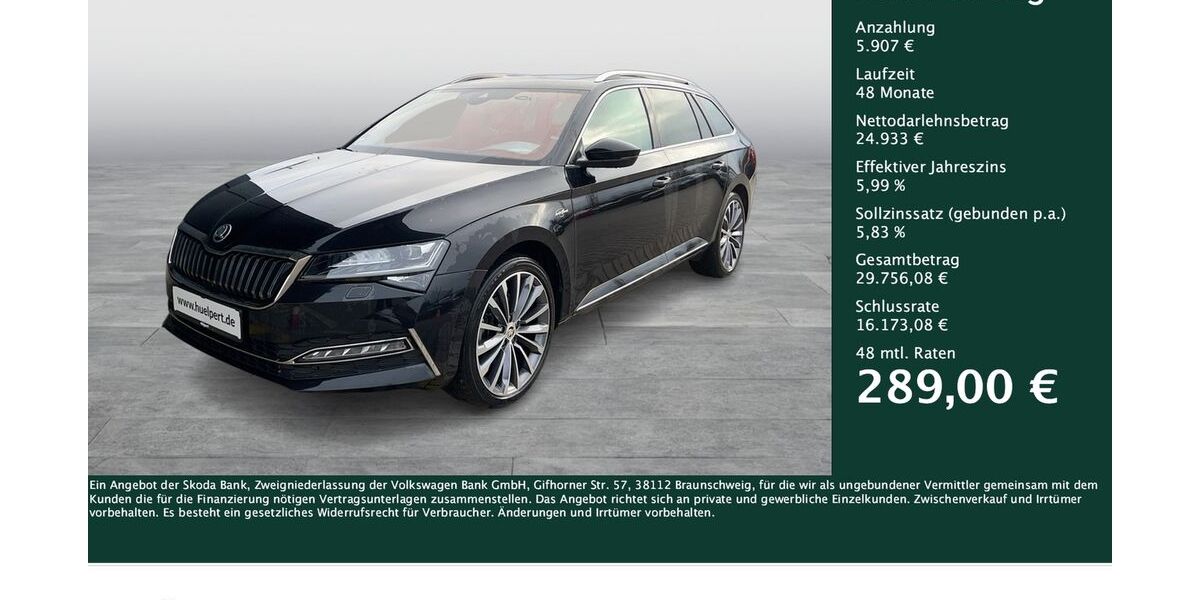 Skoda Superb 50.274 km 30.540 &euro; Dortmund 44269