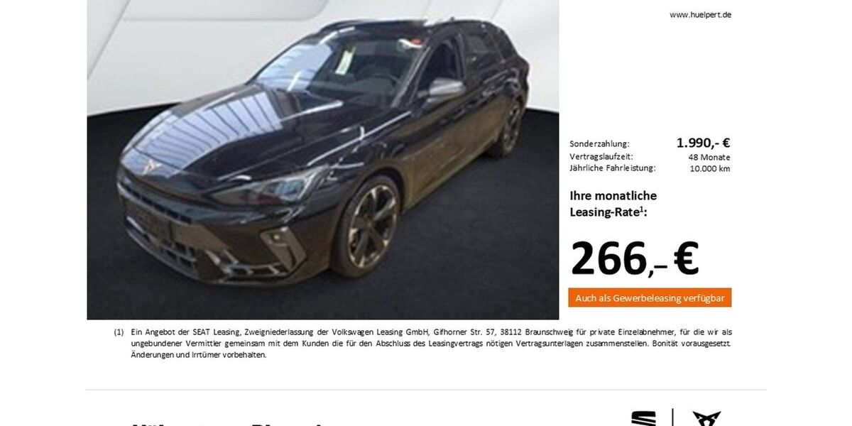 Cupra Leon 19.192 km 32.625 &euro; Dortmund 44269