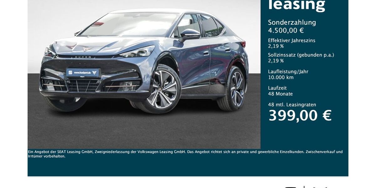 Cupra Tavascan 7.990 km 42.333 &euro; Dortmund 44269