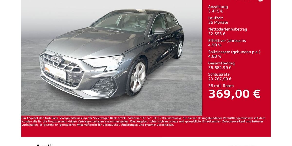 Audi A3 10.047 km 35.318 &euro; Dortmund 44143