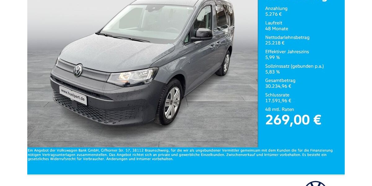 VW Caddy 9.851 km 29.744 &euro; Dortmund 44379