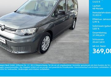 VW Caddy Maxi 11.595 km 36.876 &euro; Dortmund 44379