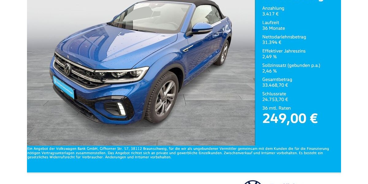 VW T-Roc 8.816 km 34.322 &euro; Bergkamen 59192