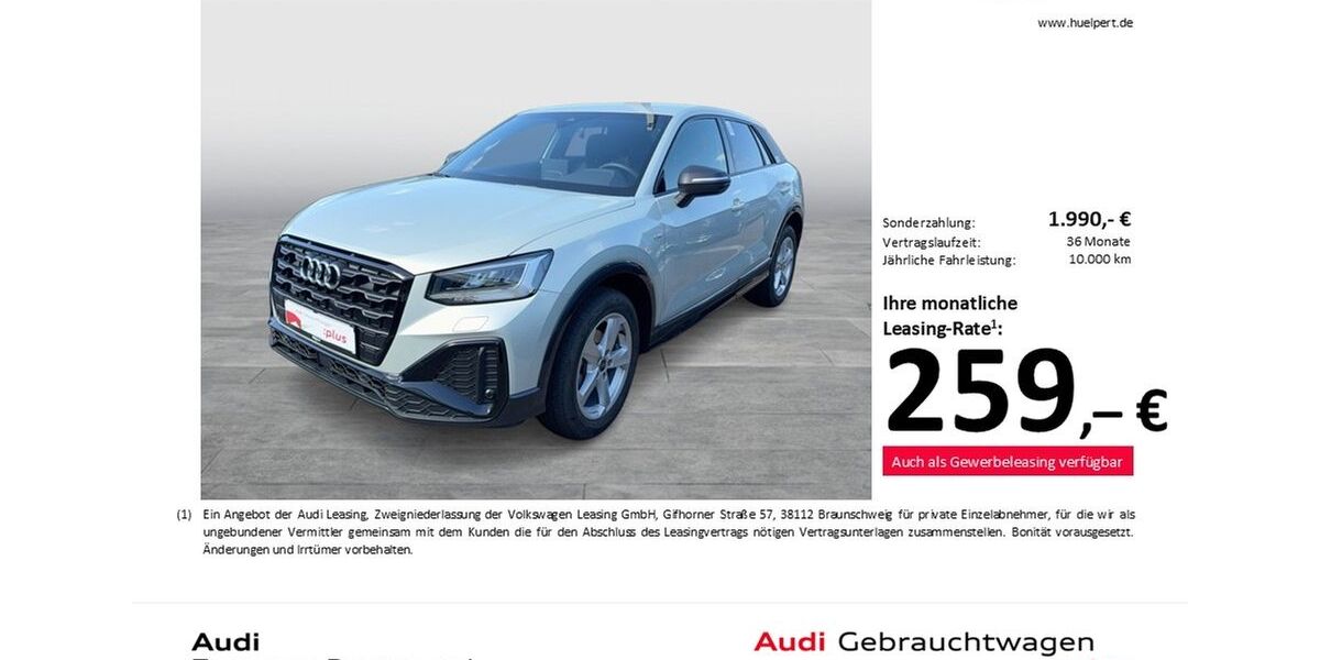 Audi Q2 6.320 km 29.522 &euro; Dortmund 44143