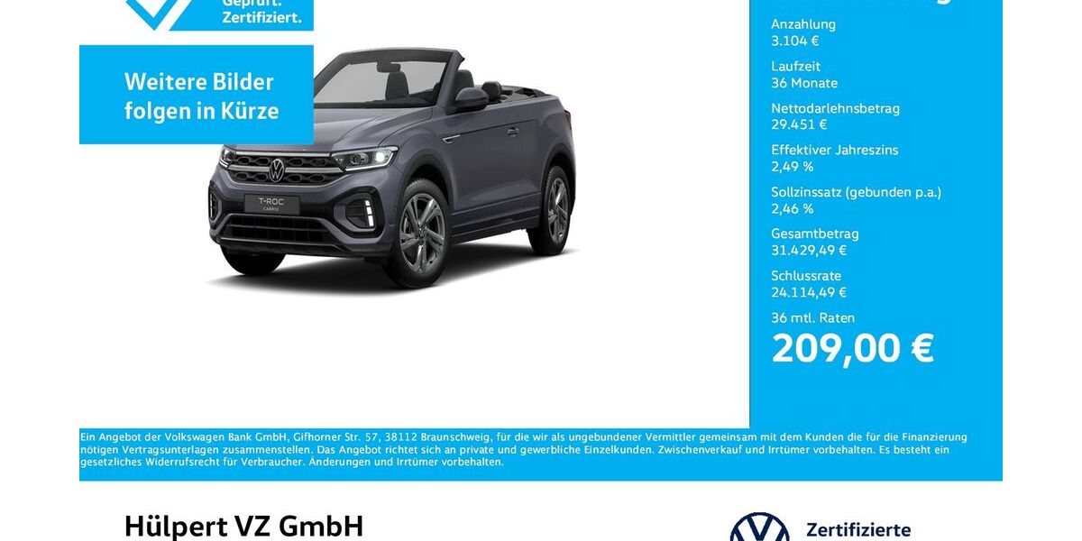 VW T-Roc 18.858 km 32.244 &euro; Dortmund 44141