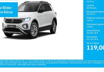 VW T-Roc 6.849 km 27.311 &euro; Bergkamen 59192