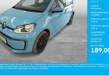 VW e-up! 60.398 km 14.325 &euro; Bergkamen 59192