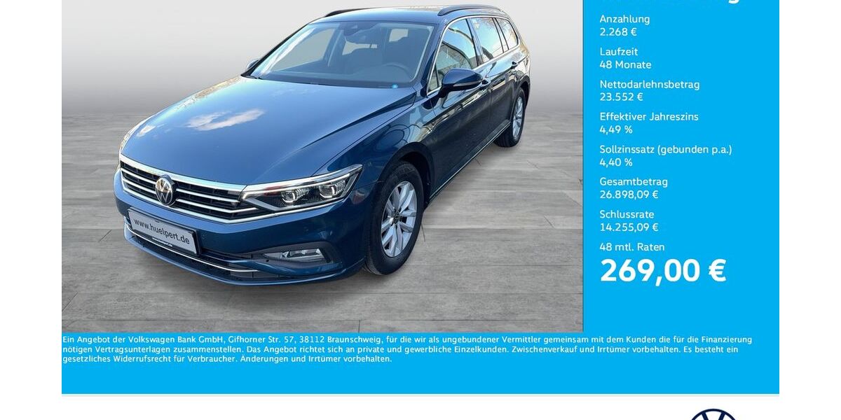 VW Passat Variant 73.943 km 25.820 &euro; Dortmund 44379