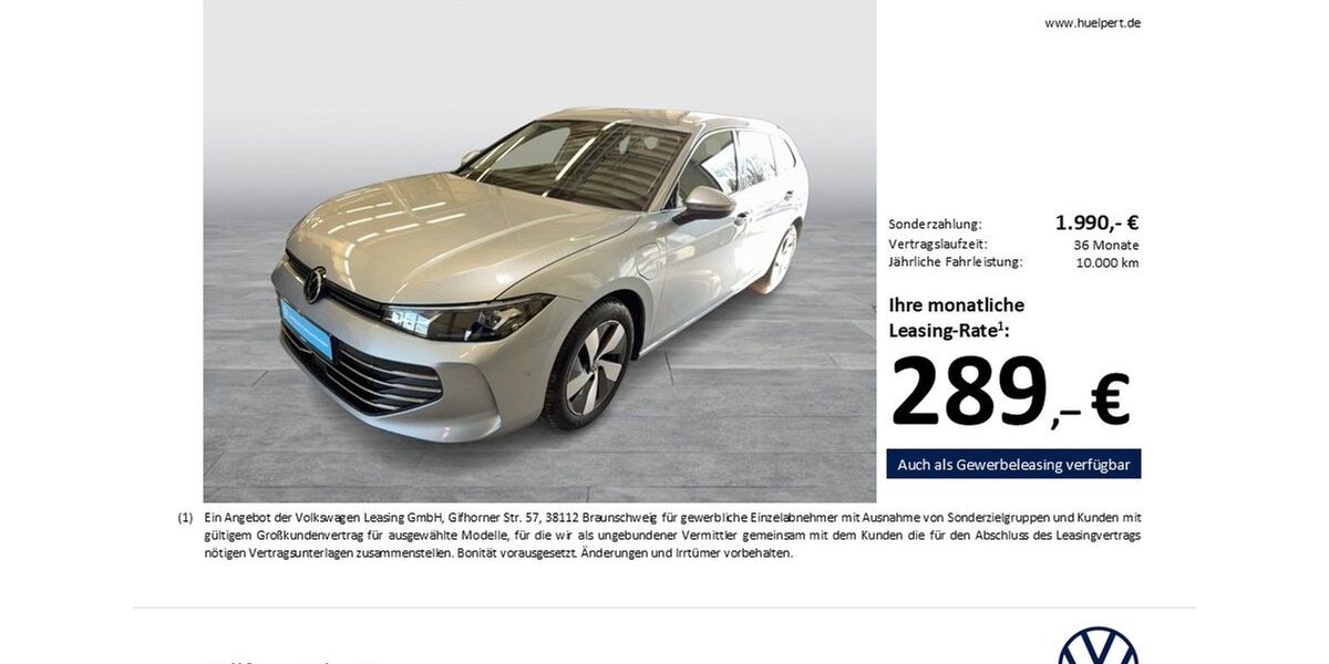 VW Passat Variant 18.985 km 36.471 &euro; Unna 59423