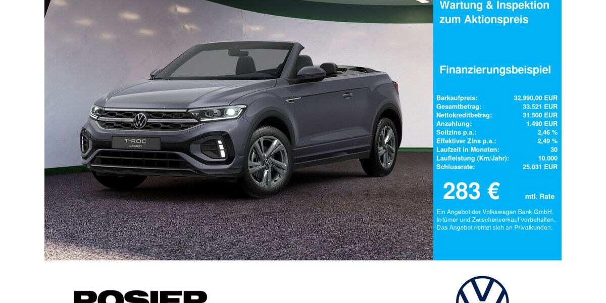 VW T-Roc 25.009 km 32.330 &euro; Menden 58706