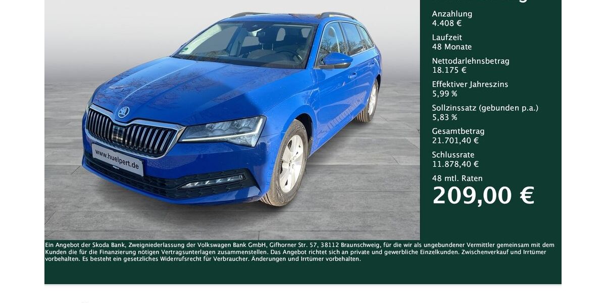 Skoda Superb 57.087 km 21.884 &euro; Dortmund 44269