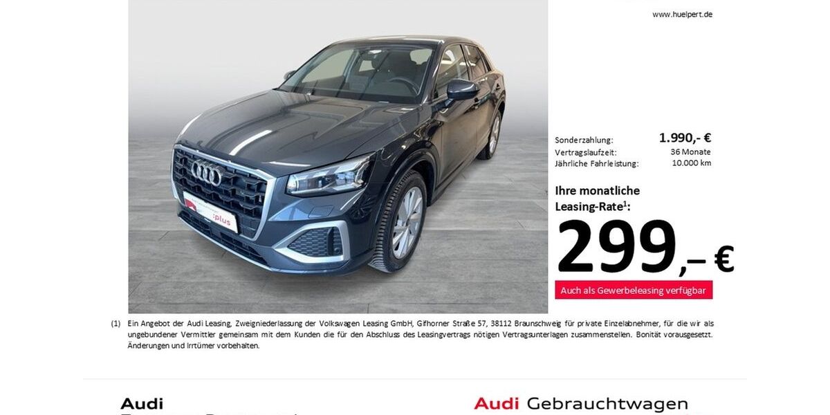 Audi Q2 8.626 km 29.777 &euro; Dortmund 44143