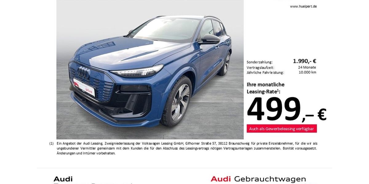 Audi Q6 e-tron 7.663 km 65.539 &euro; Dortmund 44143