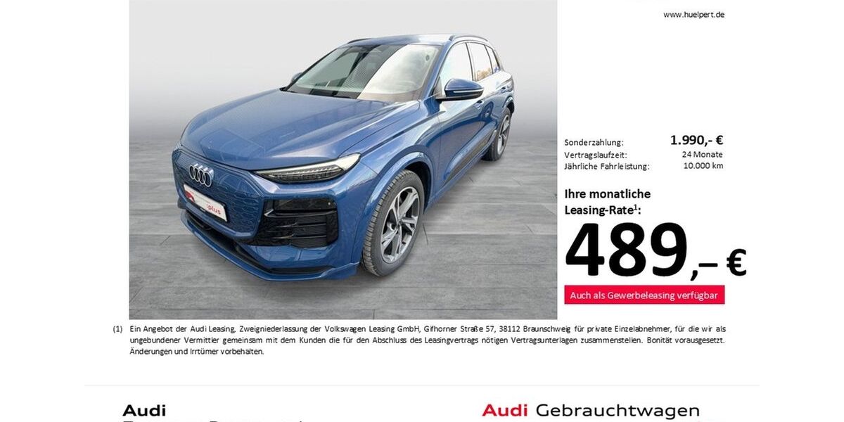 Audi Q6 e-tron 8.055 km 62.540 &euro; Dortmund 44143