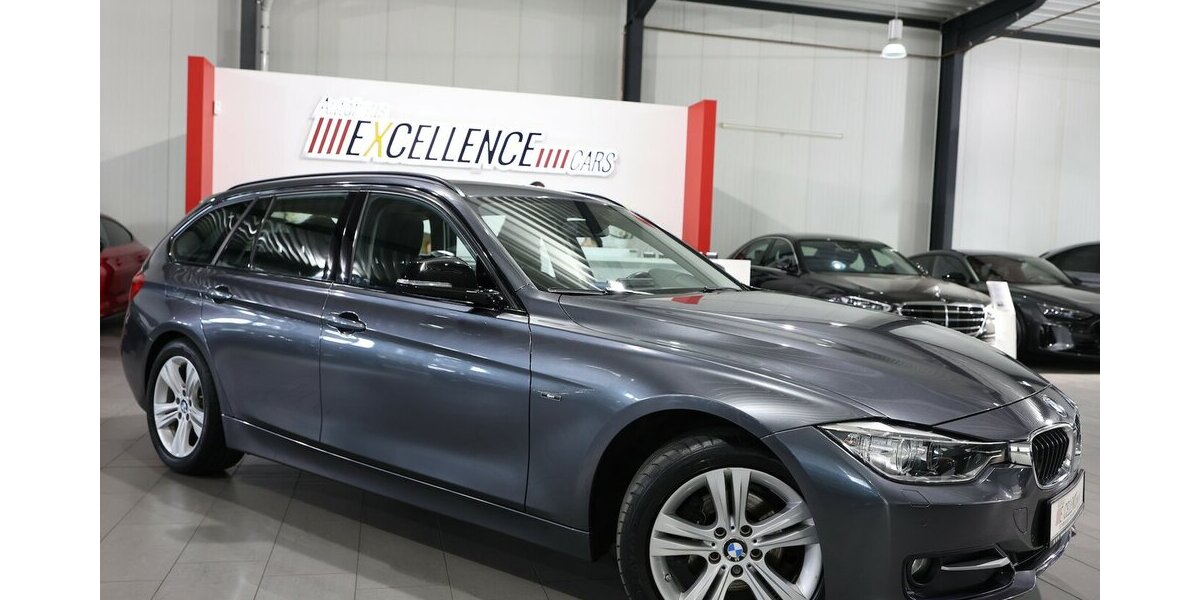BMW 318d Touring blue PERFORMANCE SPORT / PANORAMA 80.000 km 14.993 &euro; Hamm 59077