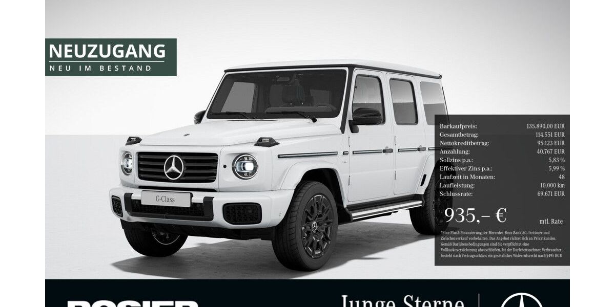 Mercedes-Benz G 580 6.885 km 135.890 &euro; Menden 58706