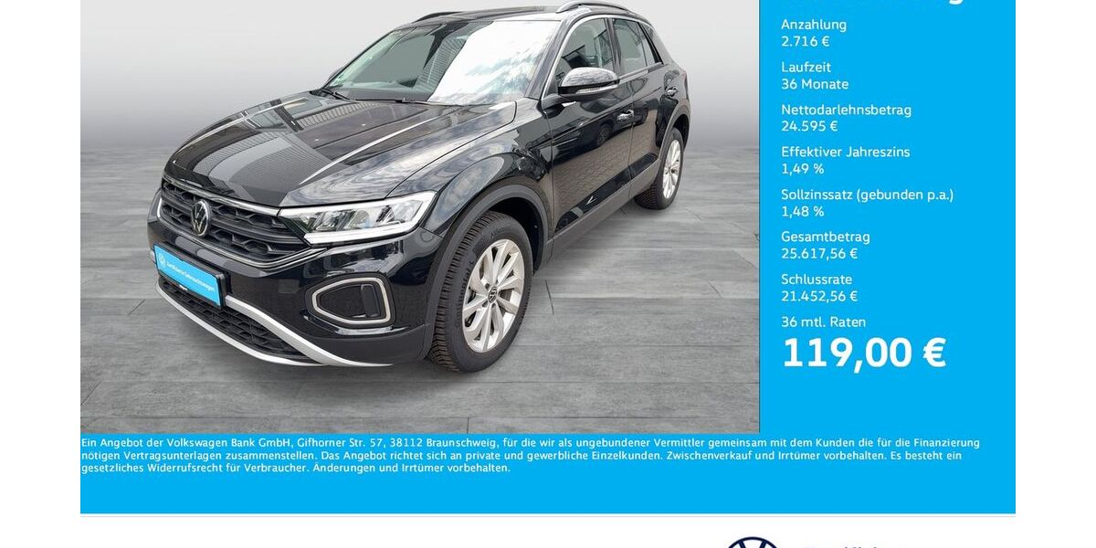VW T-Roc 7.665 km 27.311 &euro; Bergkamen 59192
