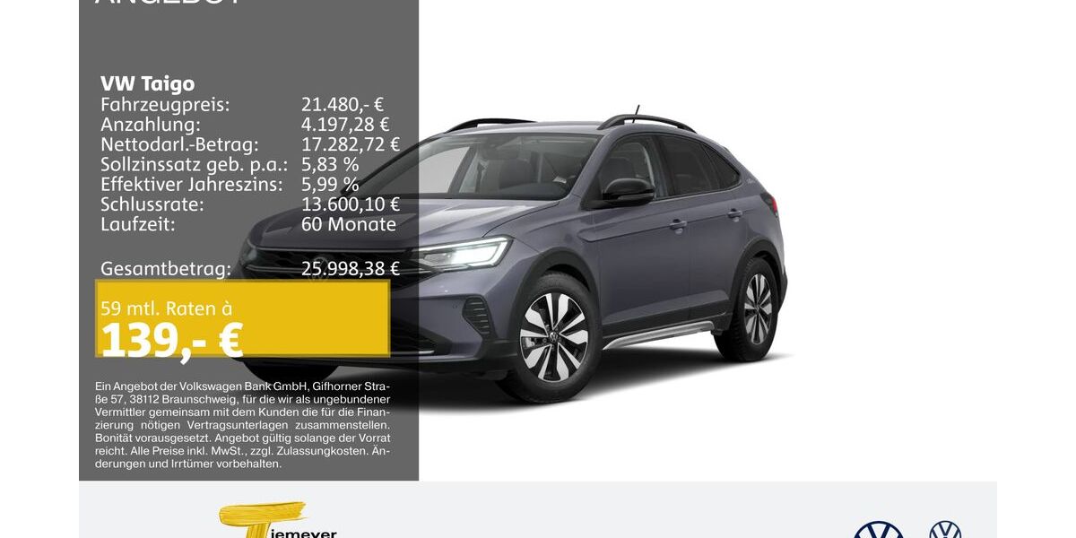 VW Taigo 2.275 km 20.980 &euro; Castrop-Rauxel 44575