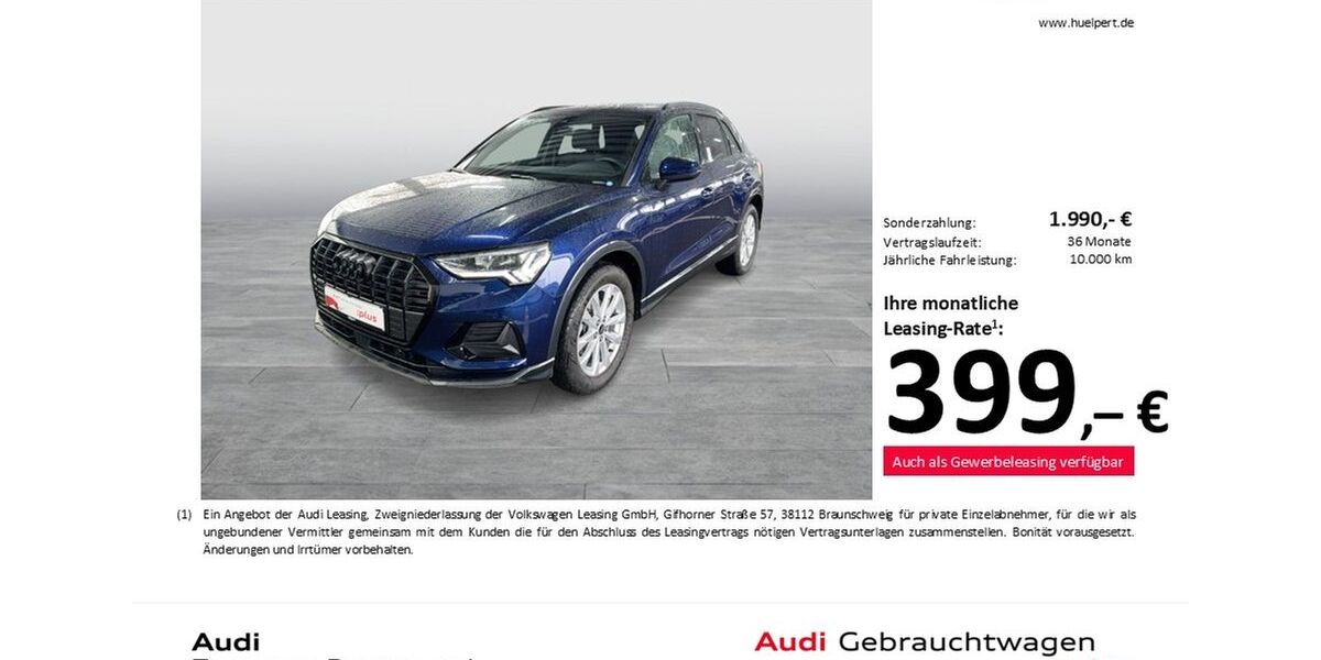 Audi Q3 7.427 km 38.365 &euro; Dortmund 44143