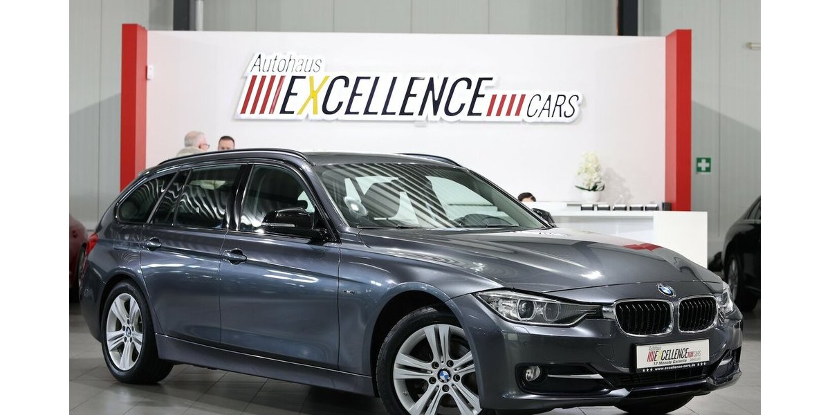 BMW 318d Touring blue PERFORMANCE SPORT / PANORAMA 80.000 km 14.993 &euro; Hamm 59077