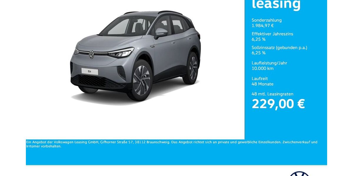 VW ID.4 29.093 km 23.930 &euro; Unna 59423