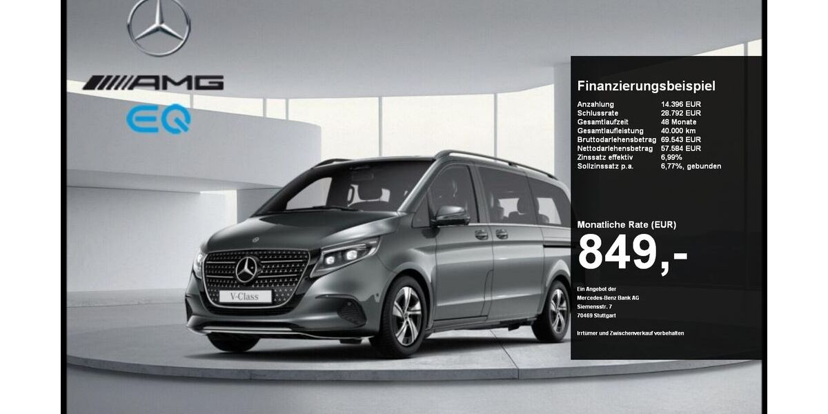 Mercedes-Benz V 250 9.777 km 70.980 &euro; Dortmund 44139