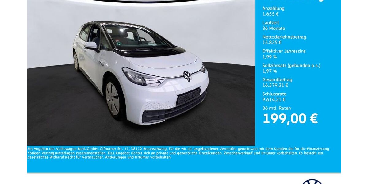 VW ID.3 73.008 km 17.111 &euro; Unna 59423