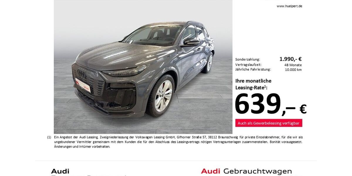 Audi Q6 e-tron 12.277 km 71.998 &euro; Dortmund 44143