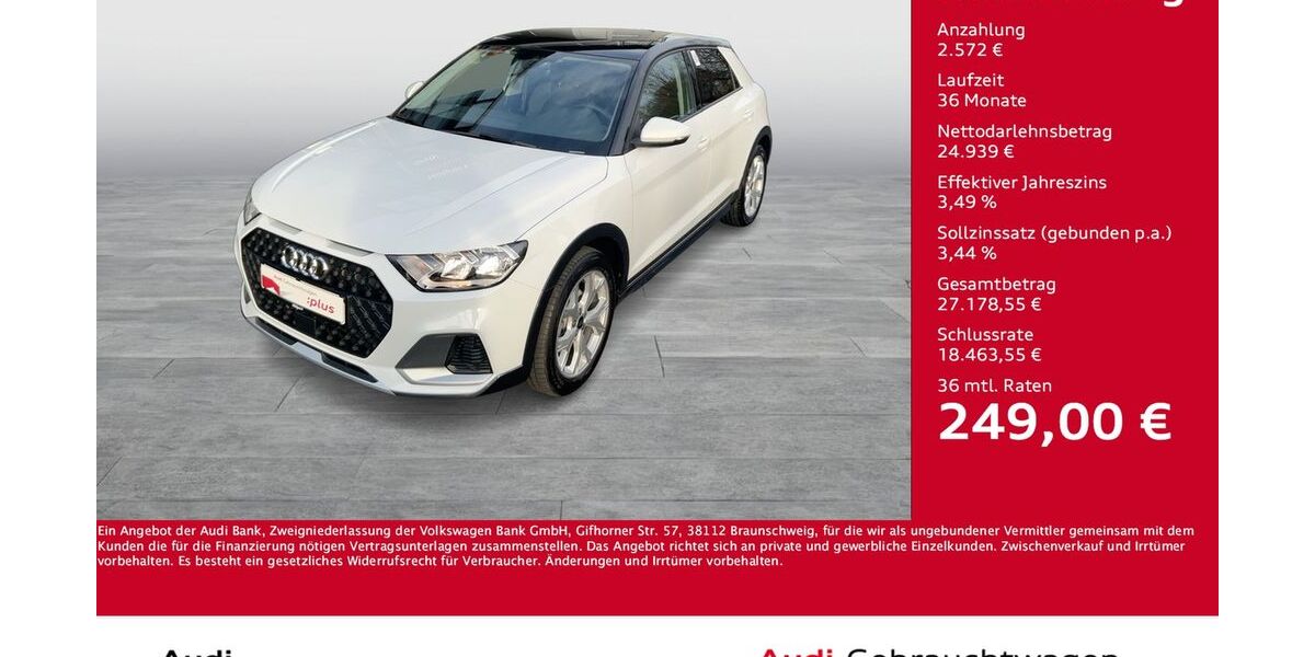 Audi A1 9.724 km 26.988 &euro; Dortmund 44143