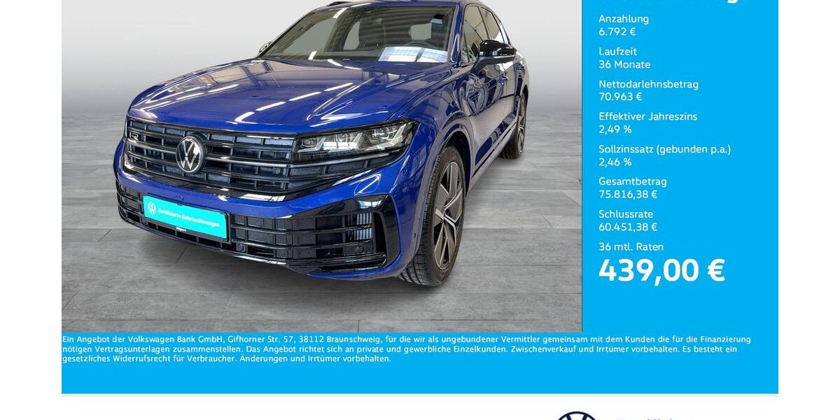 VW Touareg 5.905 km 77.711 &euro; Unna 59423