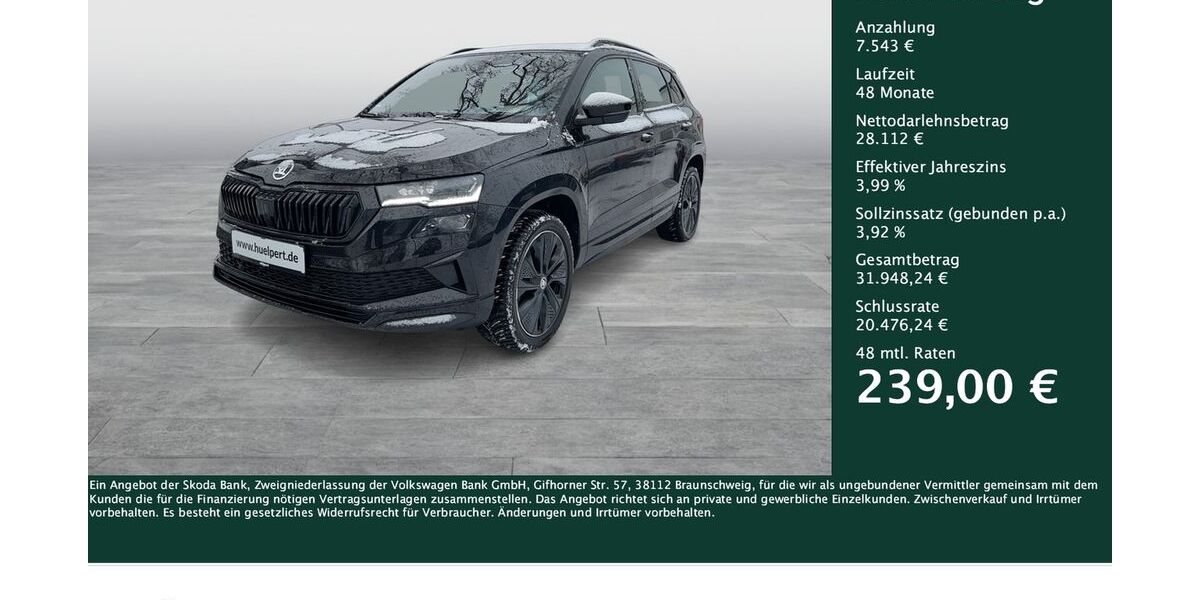 Skoda Karoq 7.168 km 34.977 &euro; Dortmund 44269