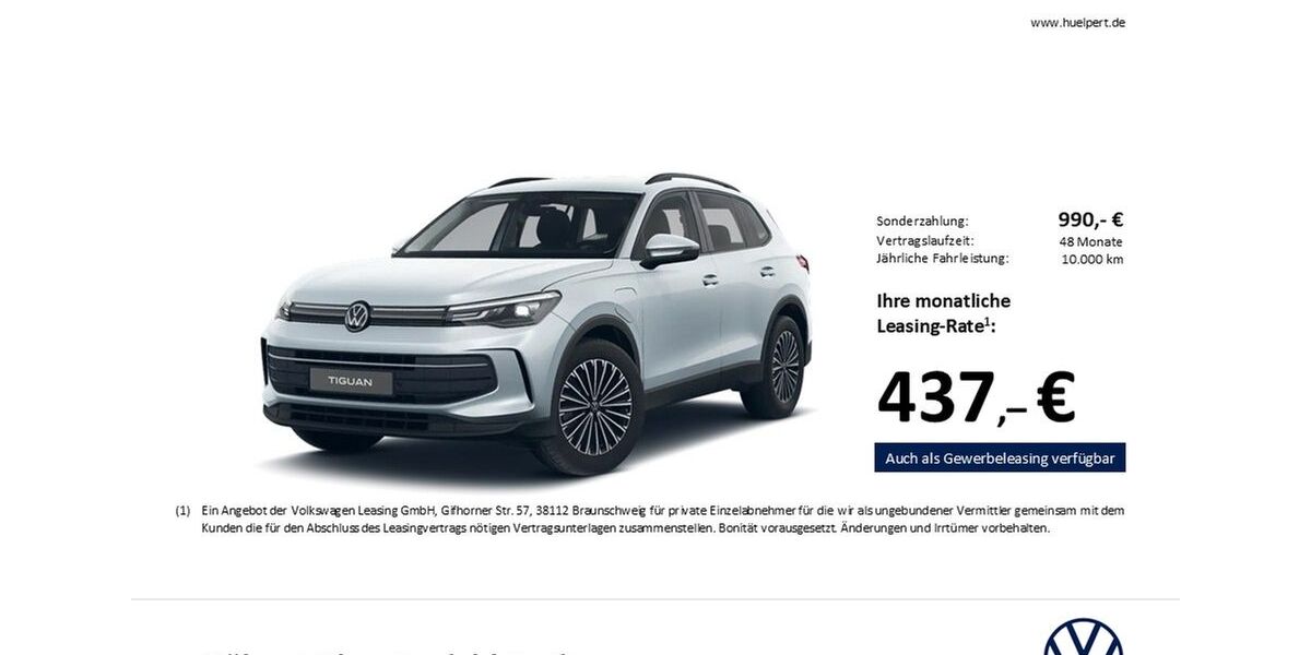 VW Tiguan 14.762 km 40.688 &euro; Dortmund 44379