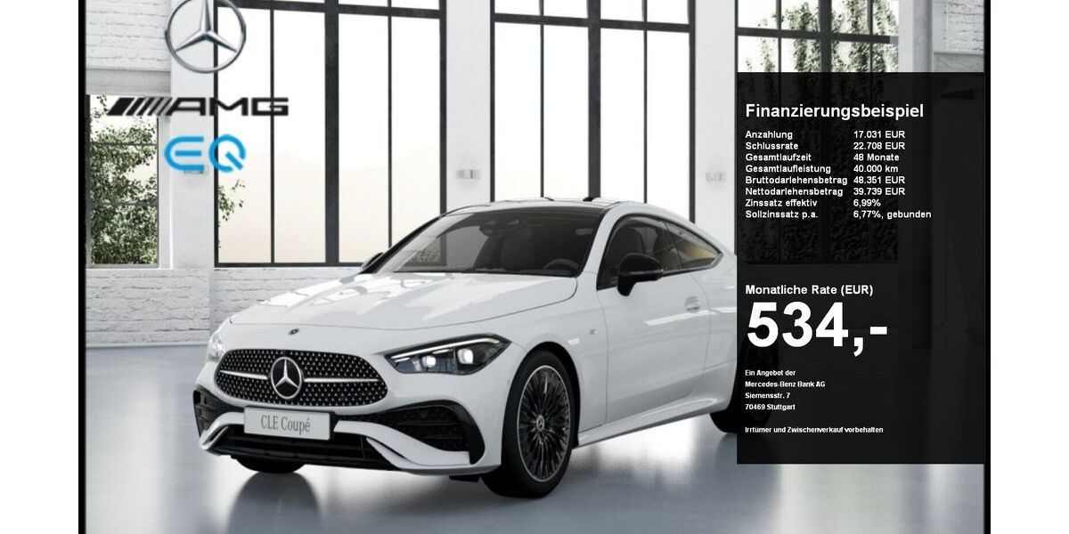 Mercedes-Benz CLE 300 13.045 km 56.770 &euro; Dortmund 44139