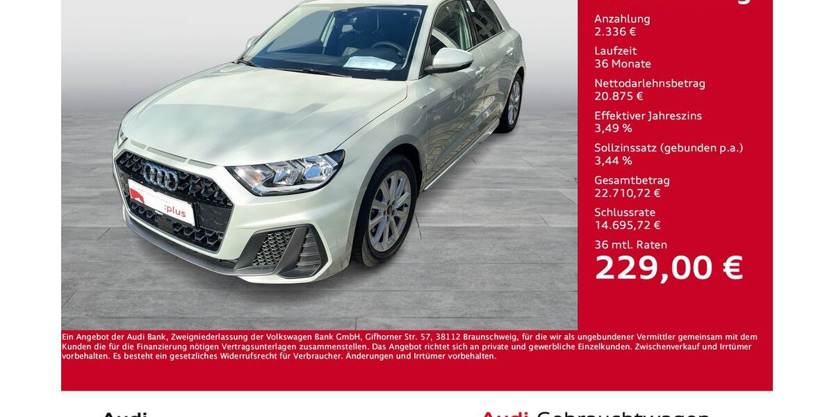Audi A1 5.585 km 22.998 &euro; Dortmund 44143