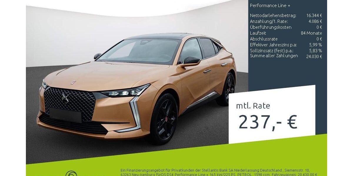 DS Automobiles DS4 92.057 km 19.780 &euro; Dortmund 44263