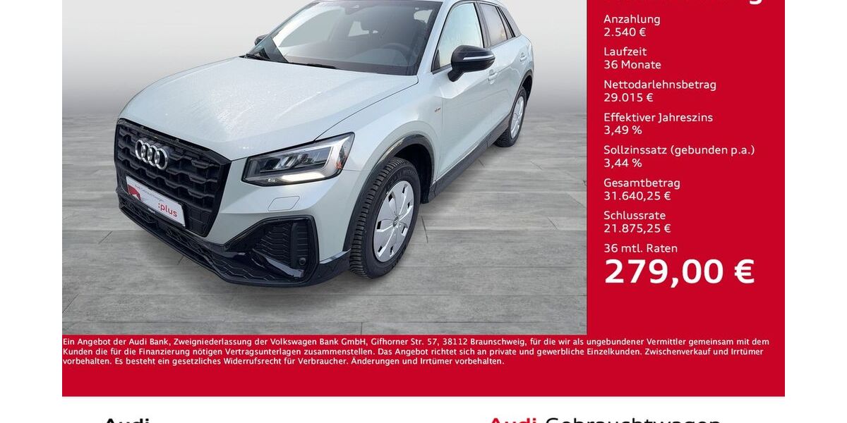 Audi Q2 11.635 km 29.522 &euro; Dortmund 44143